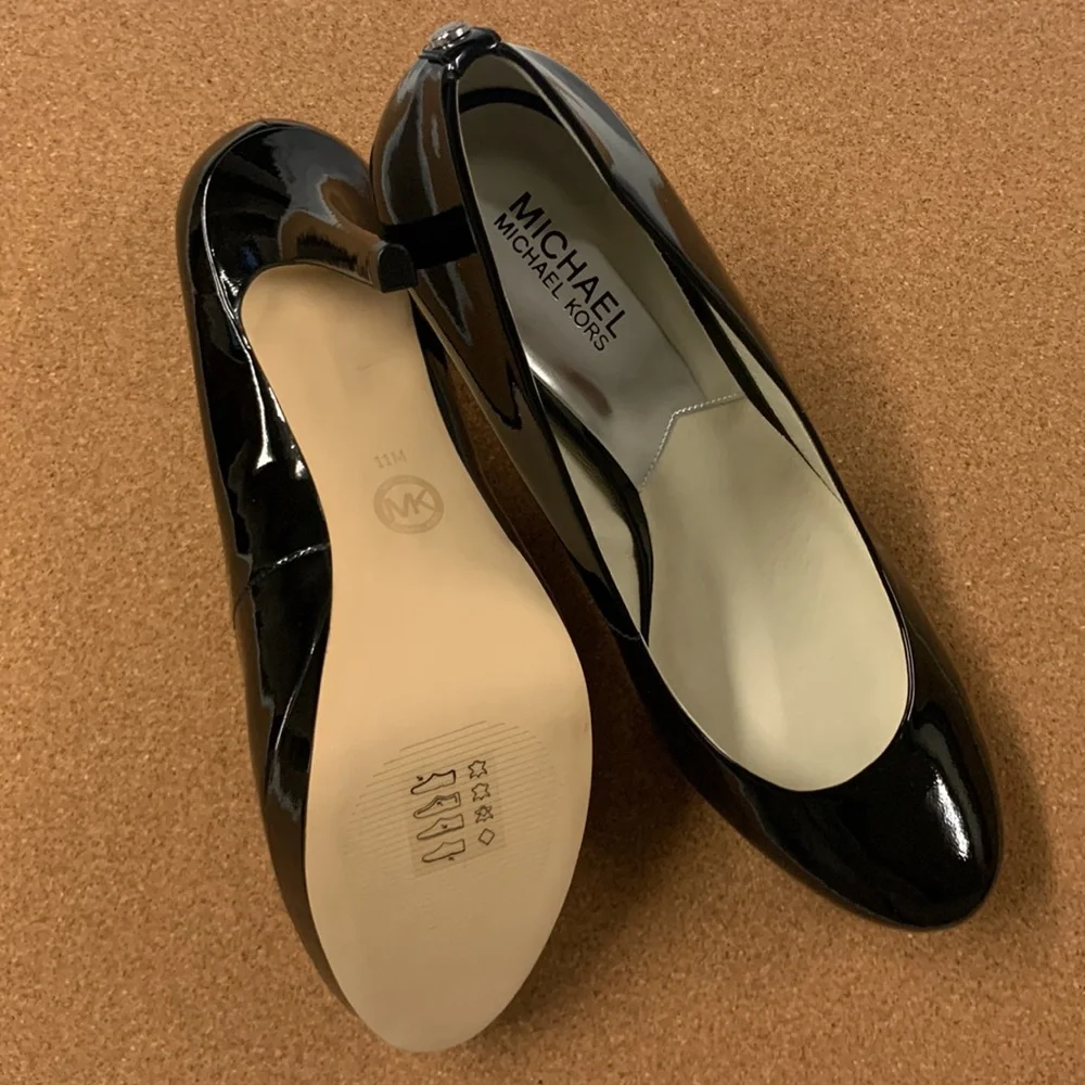 Michael Kors Ionna Patent Leather Platform Pump